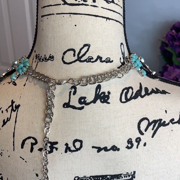 🔥 RESTOCKED! 🔥 Vintage Style Squash Blossom Statement Necklace - Picture 14 of 14